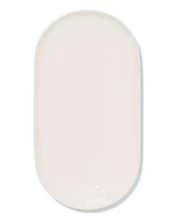 serveerschaal 16 x 30 x 2cm Knap new bone china wit