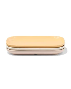 serveerschaaltjes 17x9cm keramiek - 3 stuks