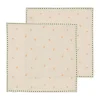 servet 45x45cm katoen fruit - 2 stuks