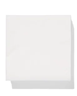 servetten wit - 50 stuks