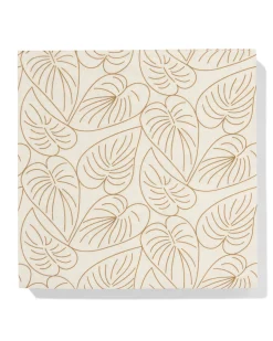 servetten 33x33cm papier botanisch - 20 stuks