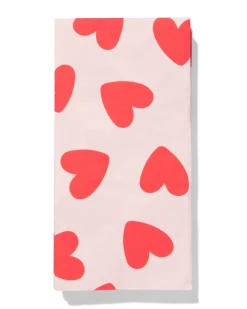 servetten 33x18cm papier floraal - 12 stuks