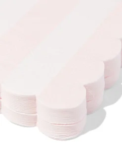 servetten 24x24cm papier strepen roze - 20 stuks