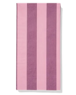 servetten 33x18cm papier streep - 12 stuks