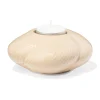 sfeerlichthouder keramiek twist crème