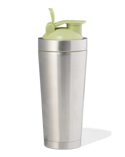 shakebeker 750ml rvs metallic-groen