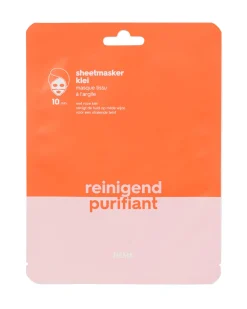 sheetmasker klei reinigend
