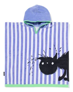 Siepie kinder strandponcho 60x60cm velours