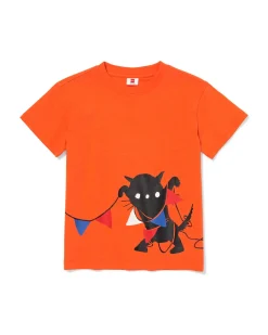 Siepie kinder T-shirt Koningsdag oranje