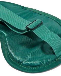slaapmasker groen met stippen