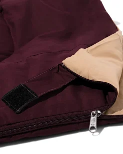 slaapzak voor volwassenen 200x80cm katoen rood
