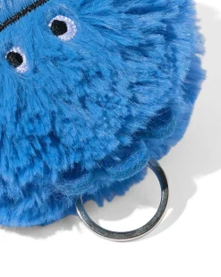 sleutelhanger monster blauw