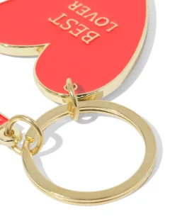 sleutelhanger 5x4.5cm hart liefde