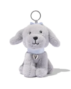 sleutelhanger 9x9x12cm hond Wiggles