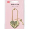 slot hartjes 10x4.5cm
