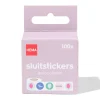 sluitstickers feest - 100 stuks