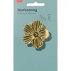 smartphone ring ⌀5cm bloem goud