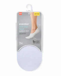 sneakersokken - 2 paar wit