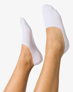 sneakersokken 5 paar wit
