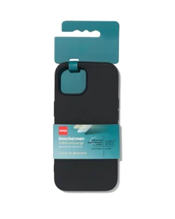 softcase iPhone 15 zwart