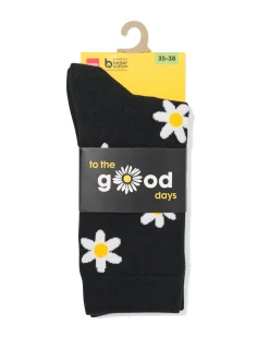 sokken voor volwassenen 'good days' zwart