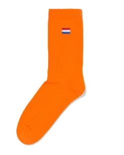 sokken voor volwassenen Nederlandse vlag oranje
