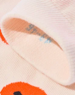 sokken voor volwassenen 'smile' beige