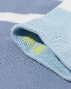 sokken voor volwassenen 'you can do it' middenblauw