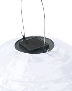 solar tuinlampion Ø28cm wit