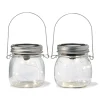 solar tuinverlichting 10x17x10cm - 2 stuks