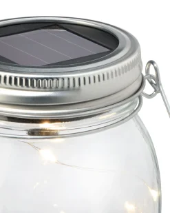 solar tuinverlichting 10x17x10cm - 2 stuks