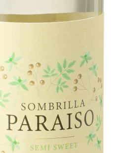Sombrilla Paraiso wit half zoet 0.75L