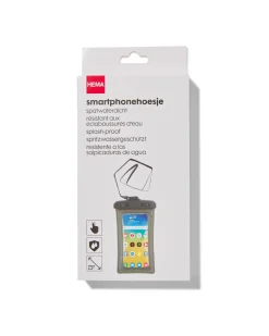 spatwaterdicht smartphonehoesje universeel