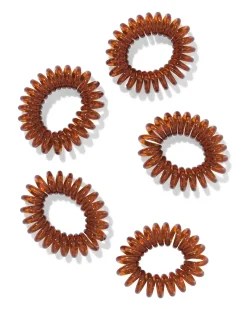 spiraal elastiekjes - 5 stuks