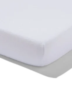 splittopper matrasbeschermer molton 160x200/210cm