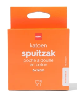 spuitzak katoen