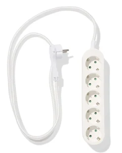 stekkerdoos 5-voudig 1.5m