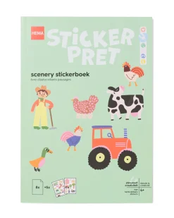 stickerboek boerderij