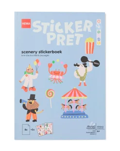 stickerboek circus