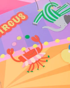 stickerboek circus