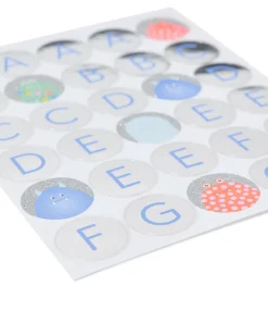 stickers letters monster - 6 vellen