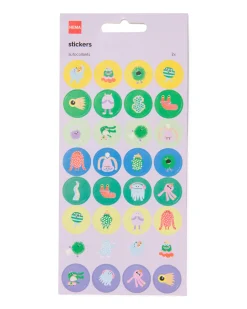 stickervellen monsters