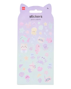 stickervellen zeedieren - 3 stuks