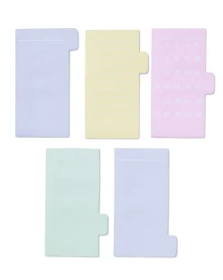 sticky notes met tabs 7x12 - 100 vel