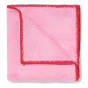 stofdoek 32x32cm microvezel fleece roze