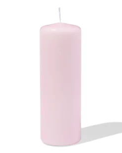 stompkaars ⌀7x20cm lichtroze