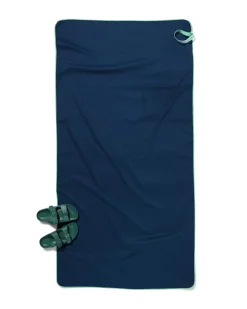 strandlaken 70x140cm microvezel donkerblauw