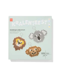 strijkkralenset sleutelhanger dieren