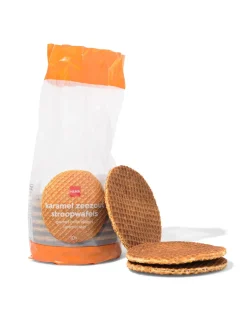 stroopwafels karamel zeezout 400g