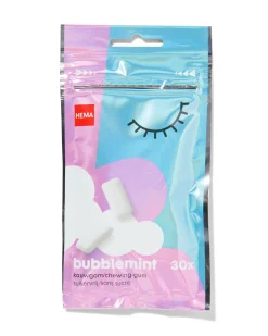 suikervrije kauwgom bubblemint - 30 stuks